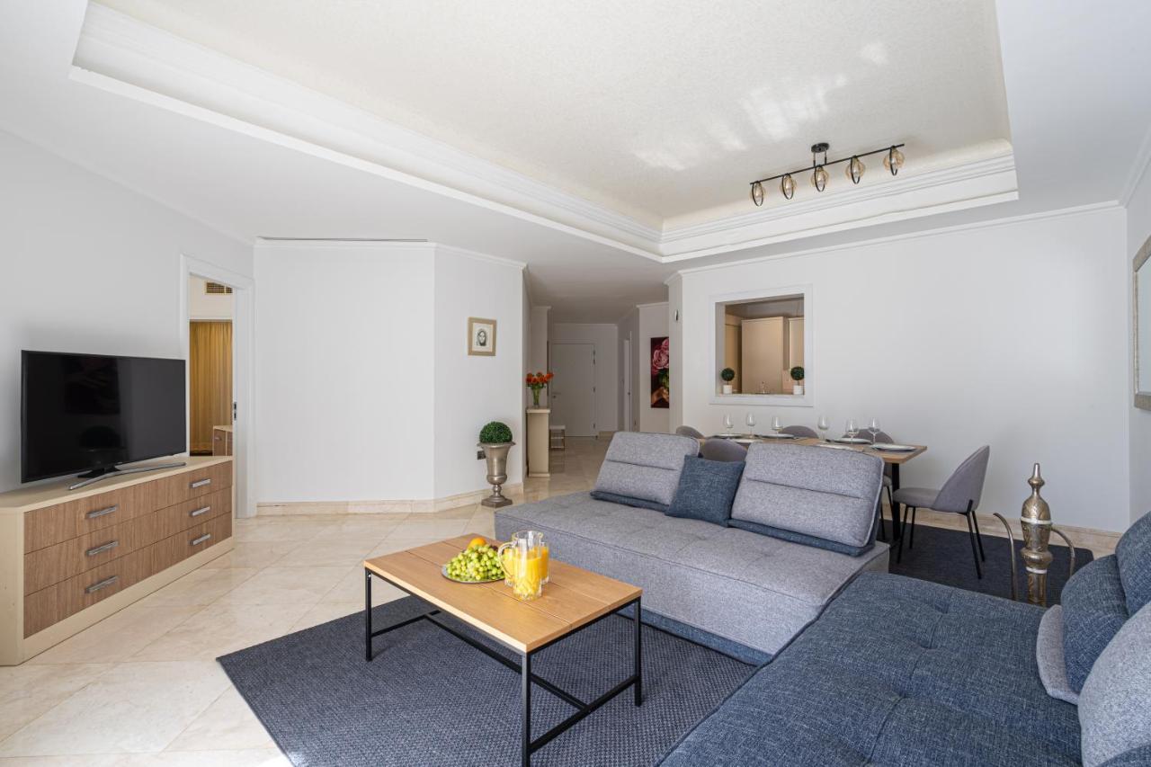 Higuests - Luxurious 1Br In Palms With Private Beach Access Dubai Esterno foto
